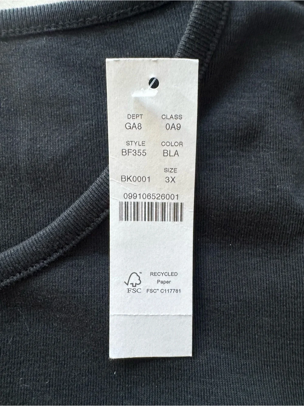 J. Crew Classic Black Crewneck Women's Tee